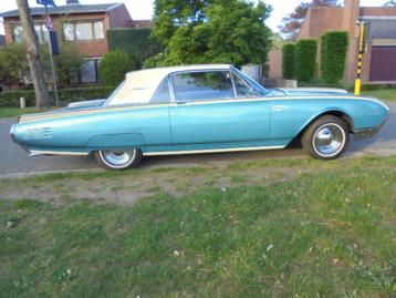 -FORD-thunderbird,5.7,leder,uit 1961 nieuwe motor-zeer mooi*, Autos, Cuir, Achat, Adapté aux personnes handicapées, Entreprise