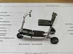 Scootmobiel elektrisch.wit .Atto sport, Ophalen, Zo goed als nieuw, 16 t/m 25 km, 11 t/m 15 km/u