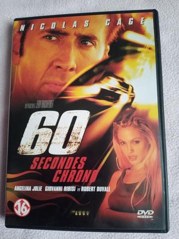 DVD 60 secondes chrono Nicolas Cage, CD & DVD, Enlèvement ou Envoi