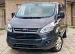 Ford Transit custom 1ste eig vele opties dealer onderhouden, Auto's, Euro 5, Radio, Beige, Zwart