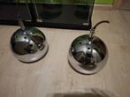 Space Age Ceiling Or Wall Lights From Erco 1970s, Huis en Inrichting, Lampen | Plafondlampen, Ophalen of Verzenden, Gebruikt, Metaal