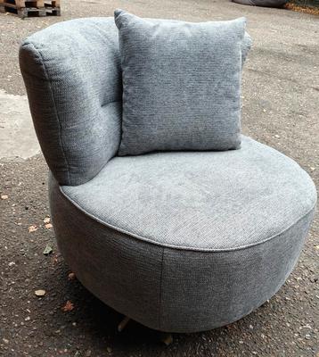 Draaifauteuil grijs (outlet) beschikbaar voor biedingen