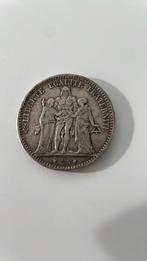 Oude munt uit 1874, uit Frankrijk, Ophalen