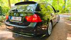 ***Bmw 318d e91 met goede opties***, Auto's, BMW, Euro 5, Achterwielaandrijving, Zwart, Zwart
