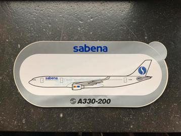 Sabena A330-200 sticker disponible aux enchères