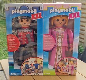 Playmobil XXL 4895 ridder & XXL 4896 prinses OVP beschikbaar voor biedingen