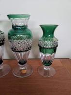 vases en cristal Val Saint Lambert, Enlèvement ou Envoi