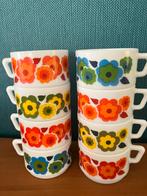 Arcopal Lotus espresso tassen set 4 of 8 stuks, Overige materialen, Ophalen of Verzenden, Zo goed als nieuw, Overige stijlen