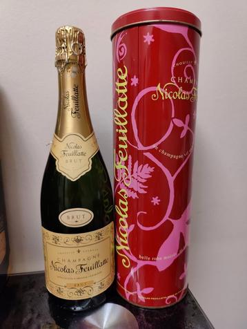 Champagne Nicolas Feuillatte Brut avec tube