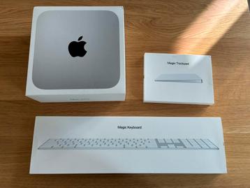 Apple Mac mini (M1, 2020) 256 GB + Keyboard + Trackpad beschikbaar voor biedingen