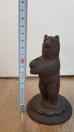 Kleine oude houten beer, Ophalen of Verzenden