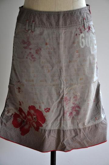 COP COPINE - Jolie jupe originale avec fleurs - T.40