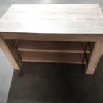 T V   kast   Rotan  bewerkt, Huis en Inrichting, Ophalen, 100 tot 150 cm, 50 tot 75 cm, Teakhout