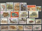 20  LOSSE  ZEGELS  WERELD  REPTIELEN, Postzegels en Munten, Postzegels | Thematische zegels, Ophalen of Verzenden, Gestempeld