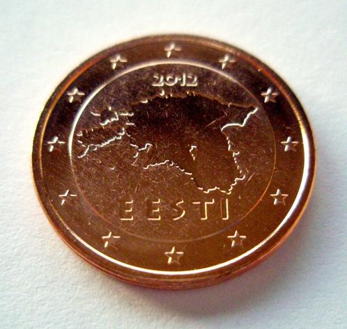 Estland 2012 2 Eurocent UNC, Postzegels en Munten, Munten | Europa | Euromunten, Losse munt, 2 cent, Estland, Verzenden