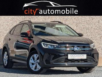 Volkswagen Taigo 1.0 TSI DSG CARPLAY GPS RADAR AV/ARR LED, Auto's, Volkswagen, Automaat, Stof, Gebruikt, Zwart