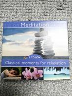 cd classical moments for relaxation 3cd box meditatie, Cd's en Dvd's, Ophalen of Verzenden, Zo goed als nieuw