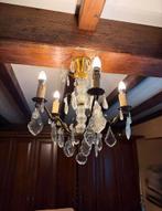 Lustre vintage avec de plus gros cristaux, Enlèvement, Utilisé, Verre, Vintage