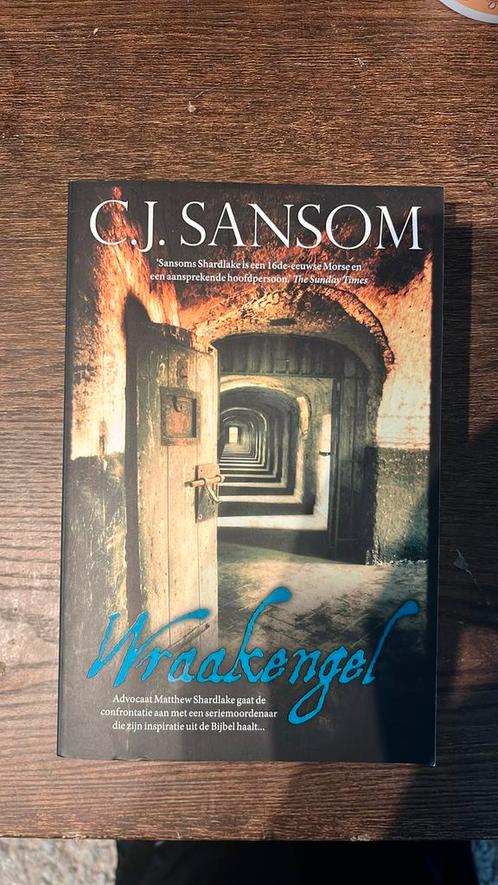C.J. Sansom - Wraakengel, Boeken, Historische romans, Zo goed als nieuw, Ophalen of Verzenden