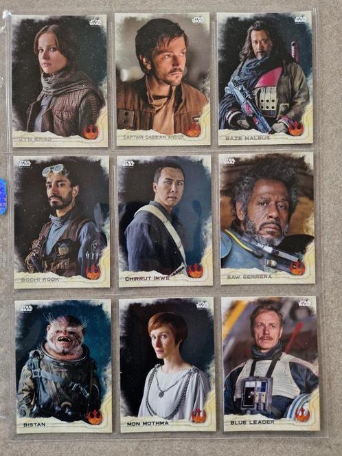 TOPPS Star Wars Rogue One Series 1 2016 - 156 trading cards, Verzamelen, Star Wars, Zo goed als nieuw, Overige typen, Ophalen of Verzenden
