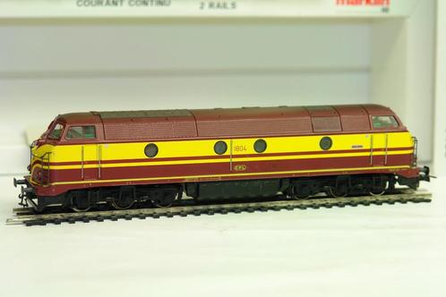 MARKLIN HAMO 3468 CFL 1804 CC/DC ANALOGIQUE, Hobby en Vrije tijd, Modeltreinen | H0, Gebruikt, Locomotief, Gelijkstroom, Märklin
