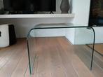 Side glazen tafel u vomig, vintage, Ophalen, Gebruikt, Glas