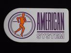 autocollant American System sportswear - running, jogger, Collections, Sport, Enlèvement ou Envoi, Neuf