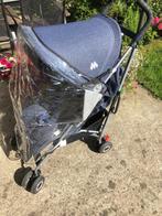 Mac Laren buggy met regencape, Ophalen