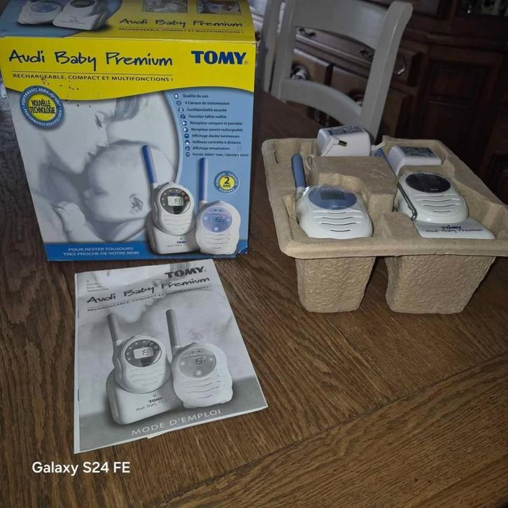 Naar mijn Audi Baby Premium, Kinderen en Baby's, Babyfoons, Gebruikt, 250 meter of meer, Digitaal, Terugspreekfunctie, Ophalen of Verzenden