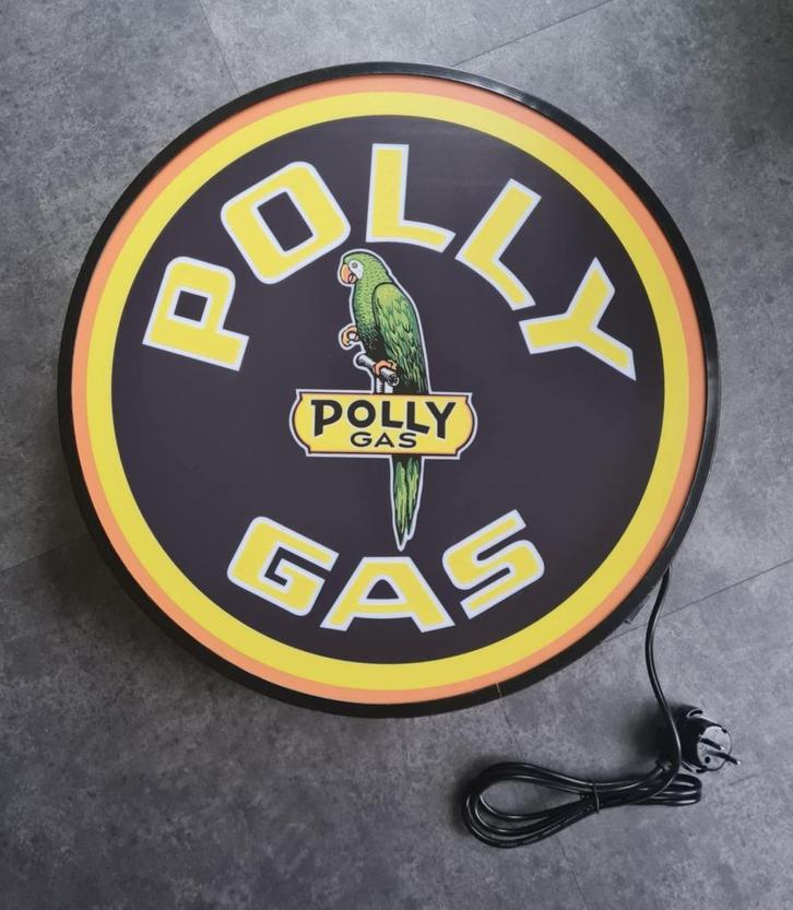 Polly gas wand lamp en veel andere leuke mancave decoratie, Verzamelen, Merken en Reclamevoorwerpen, Nieuw, Lichtbak of (neon) lamp