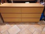 ikea malm 6 lades in berkenfineer, Huis en Inrichting, Ophalen, Gebruikt, 5 laden of meer, 50 tot 100 cm