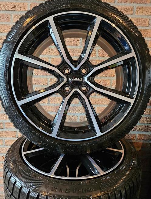 17 inch Renault Clio Winterset 4x100 Continental 6-8mm, Auto-onderdelen, Banden en Velgen, Banden en Velgen, Winterbanden, 17 inch