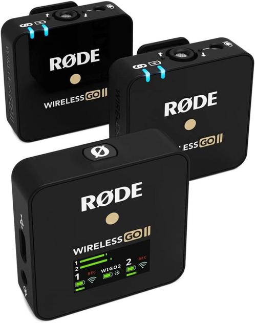 RØDE Wireless GO II 2 kanaals microfoonsysteem GRATIS LEV, Muziek en Instrumenten, Microfoons, Nieuw, Overige typen, Draadloos