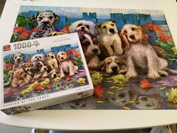 Puzzel van hondjes 1000 stuks beschikbaar voor biedingen