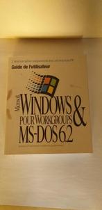 LIVRE WINDOW + MS-DOS 6.2, Enlèvement ou Envoi, Neuf