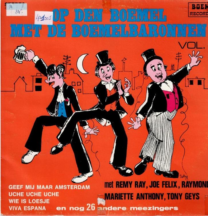 lp   /   De Boemelbaronnen – Op Den Boemel Met De Boemelbaro, Cd's en Dvd's, Vinyl | Overige Vinyl, Overige formaten, Ophalen of Verzenden