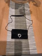 Pochette velours Sandro Ysa, Enlèvement ou Envoi, Utilisé, Noir, Sac de soirée