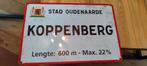 Koppenberg metalen bord. 20x30cm. Nieuw, nooit geplaatst., Ophalen of Verzenden, Nieuw