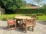 Afzelia houten tuinset, Tuin en Terras, Ophalen