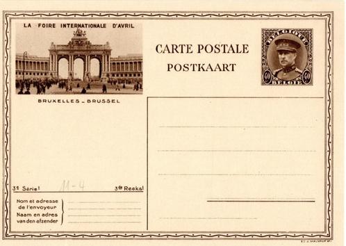 BELGIË :1931: n 11-4 (Dr. Stibbe) : @ BRUXELLES/BRUSSEL @, Timbres & Monnaies, Timbres | Europe | Belgique, Non oblitéré, Autre