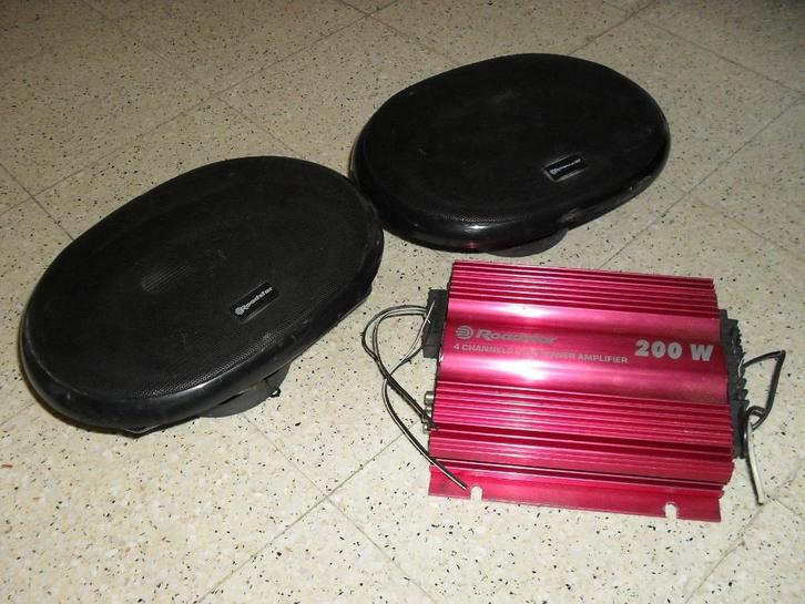 Versterker voor auto, Autos : Divers, Accessoires de voiture, Comme neuf, Enlèvement