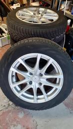 Jantes + pneus hivers, 15 inch, Banden en Velgen, Gebruikt, Personenwagen