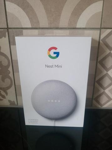 Google Nest Mini, Audio, Tv en Foto, Ophalen of Verzenden, Nieuw