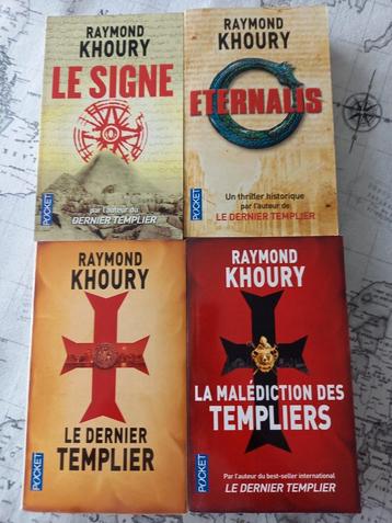 Khoury Raymond, lot de 4 livres, format poche