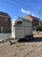 Paardentrailer te koop, Dieren en Toebehoren, Paarden en Pony's | Trailers en Aanhangwagens, Ophalen, Gebruikt, Polyester, 2-paards trailer