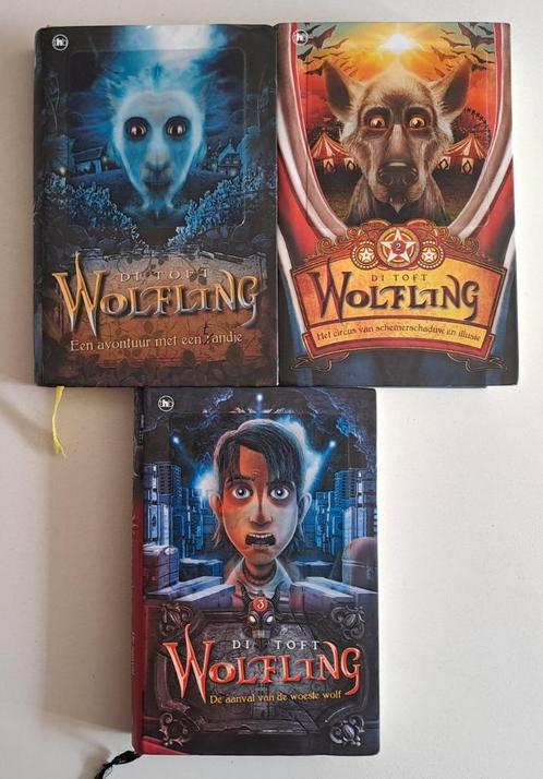 Wolfling deel 1+2+3 – Di Toft, Livres, Livres pour enfants | Jeunesse | 10 à 12 ans, Comme neuf, Enlèvement ou Envoi