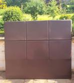 Epeda 160 bruin hoofdbord van imitatieleer, 160 cm, Overige materialen, Gebruikt, Bruin