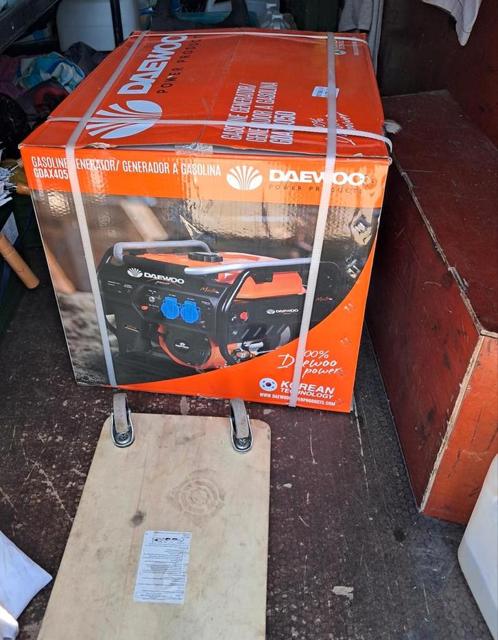 Daewoo Aggregaat GDAX4050, Bricolage & Construction, Générateurs, Neuf, Essence, Enlèvement