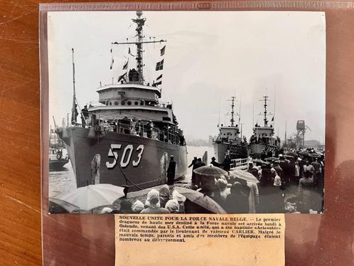 Nr. 60 - Persfoto 1956 - Oostende..., Verzamelen, Foto's en Prenten, Foto, Ophalen of Verzenden