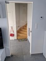 Glazen binnendeur 205x85, Doe-het-zelf en Bouw, Ophalen, 80 tot 100 cm, Binnendeur, 200 tot 215 cm
